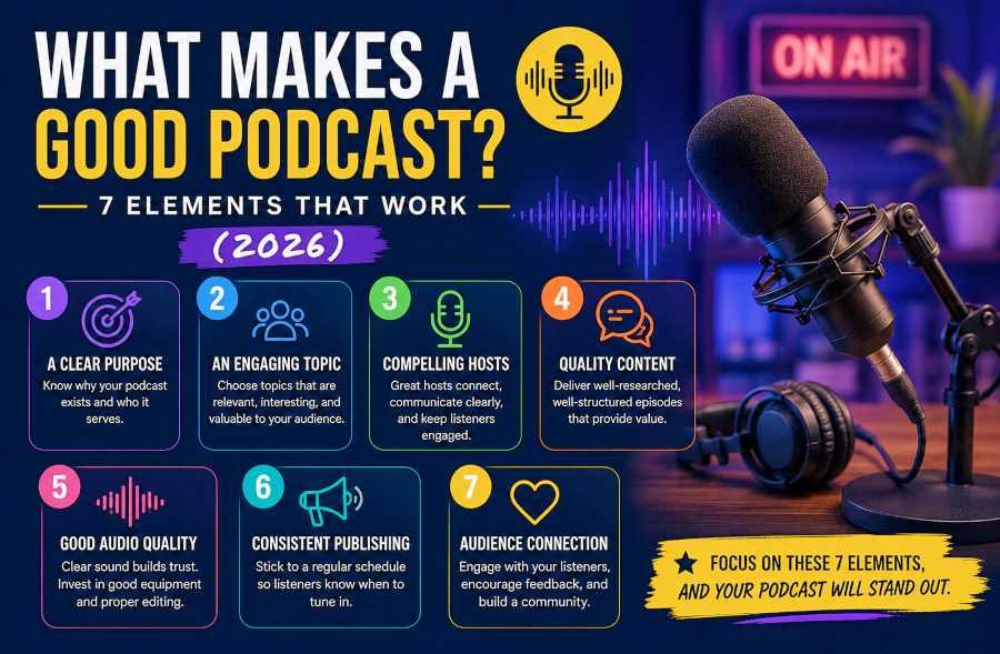 what makes a good podcast